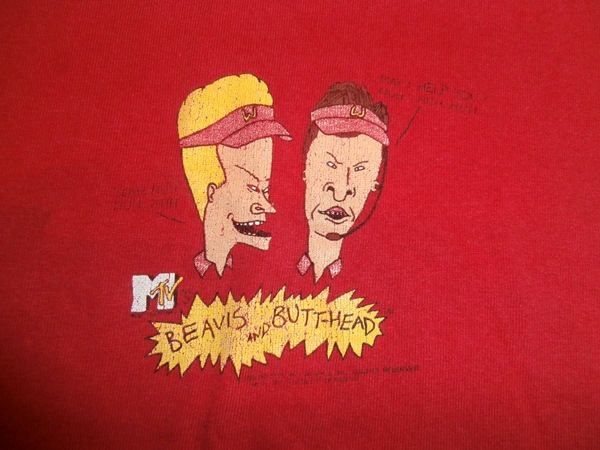 90 S Beavis Butt Head Tシャツ Simpsons Mtv アニメ 映画 Anthrax Hook Ups Akira マクドナルド ウエア 売買されたオークション情報 Yahooの商品情報をアーカイブ公開 オークファン Aucfan Com