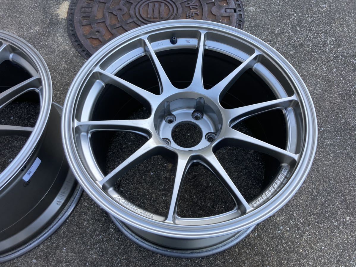 WedsSport TC105N 18インチ 10.5J +12 114.3 5H ウエッズスポーツ製 超 
