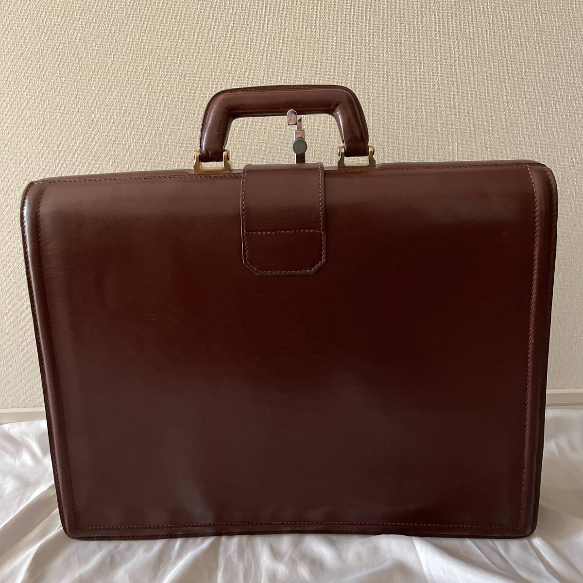 1円 ◇極美品◇ LOEWE ロエベ ダレスバッグ ブリーフケース アナグラム 
