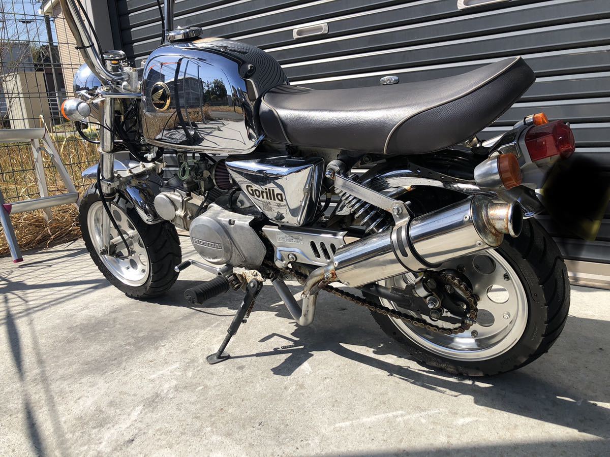 ホンダメッキゴリラZ50J、1999年式スプリングコレクション、新車未使用