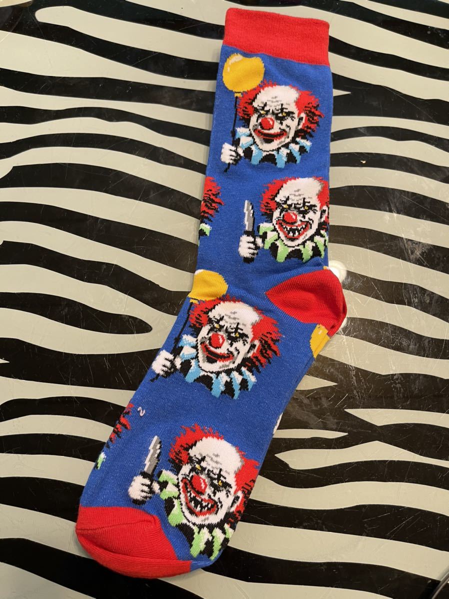 ピエロ 靴下 道化師 個性的 派手 カラフル ハイソックス ソックス 売買されたオークション情報 Yahooの商品情報をアーカイブ公開 オークファン Aucfan Com