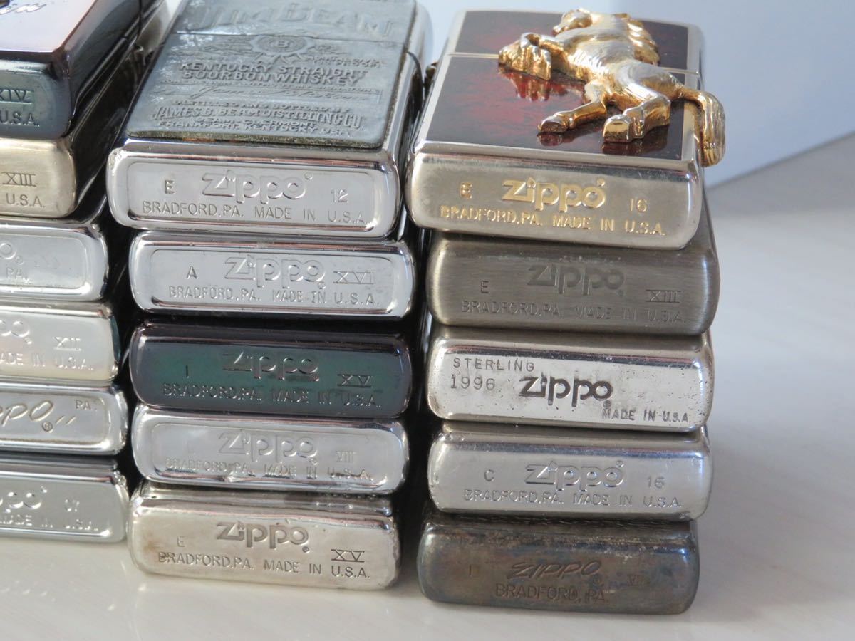 ◇28点セット◇ZIPPO まとめ ヴィンテージ スターリング シルバー 