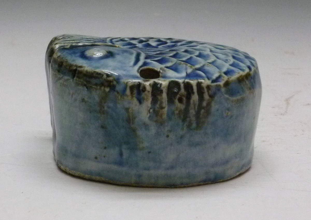 李朝 瑠璃釉 魚形 水滴(李朝)｜売買されたオークション情報、yahoo