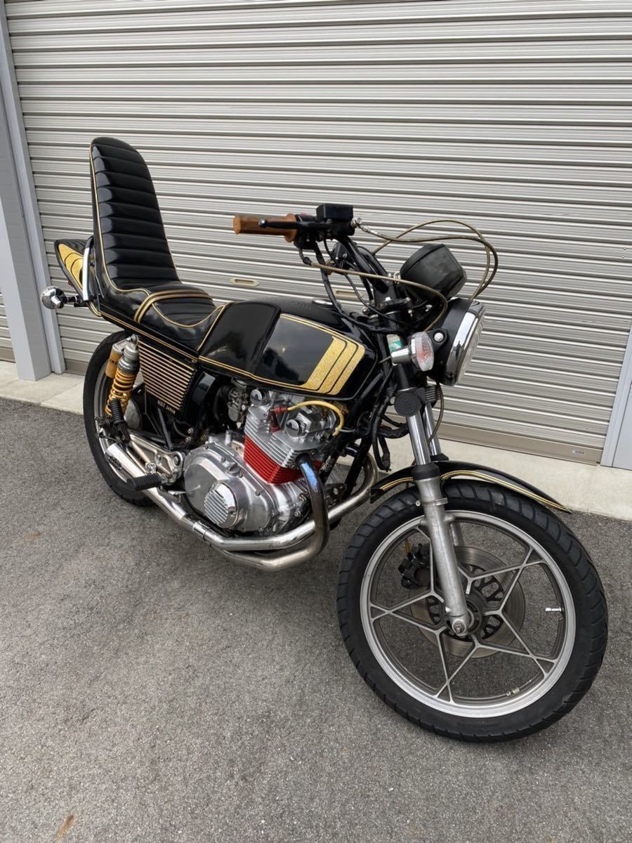 値下げ！！gsx450e ゴキ　ザリ  車体　250登録 GSX450E ザリ 250登録 カスタム多数 旧車(251cc-400cc)｜売買された