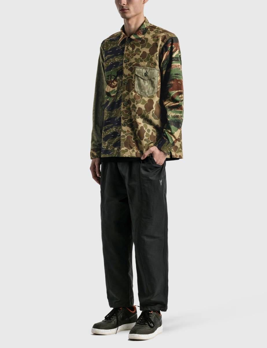 美品 21SS South2 West8 Smokey Shirt Crazy Camo サイズM スモーキー