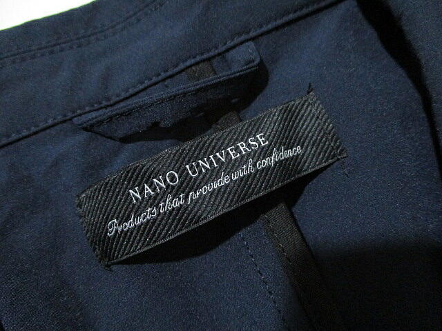 春物 ナノユニバース テーラードジャケット ストレッチ 紺 ネイビー Mサイズ Nano Universe メンズ Mサイズ 売買されたオークション情報 Yahooの商品情報をアーカイブ公開 オークファン Aucfan Com