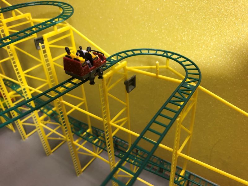 FALLER ミニコースター Wild Mouse roundabout 中古(ストラクチャー 