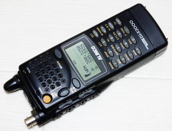 アマチュア無線 ALINCO DJ-X2000 受信機