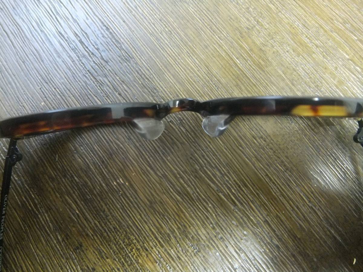 希少 正規 美品 OLIVER PEOPLES オリバーピープルズ Milman BK/DTB 