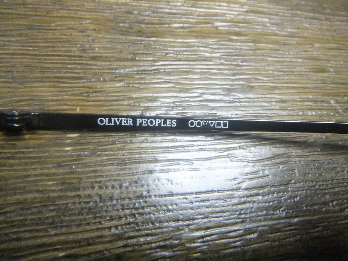 希少 正規 美品 OLIVER PEOPLES オリバーピープルズ Milman BK/DTB 