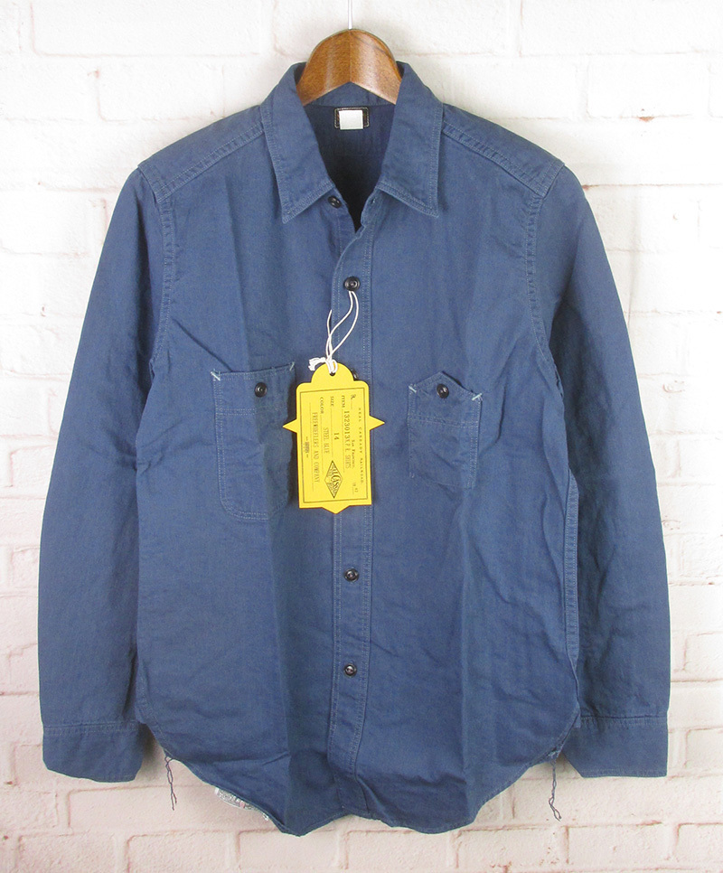 NLAWSKLS6246 FREEWHEELERS フリーホイーラーズ N.P.R. SHIRTS ワークシャツ 14 新品