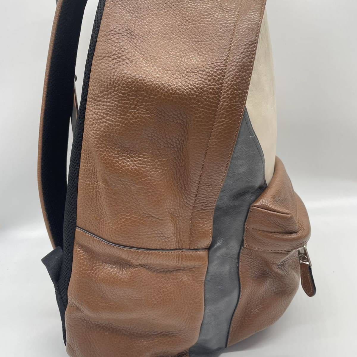 1円 圧倒的存在感 激レア Coach コーチ リュックサック バックパック ブラウン 茶色 大容量 Pc メンズ ユニセックス レザー その他 売買されたオークション情報 Yahooの商品情報をアーカイブ公開 オークファン Aucfan Com