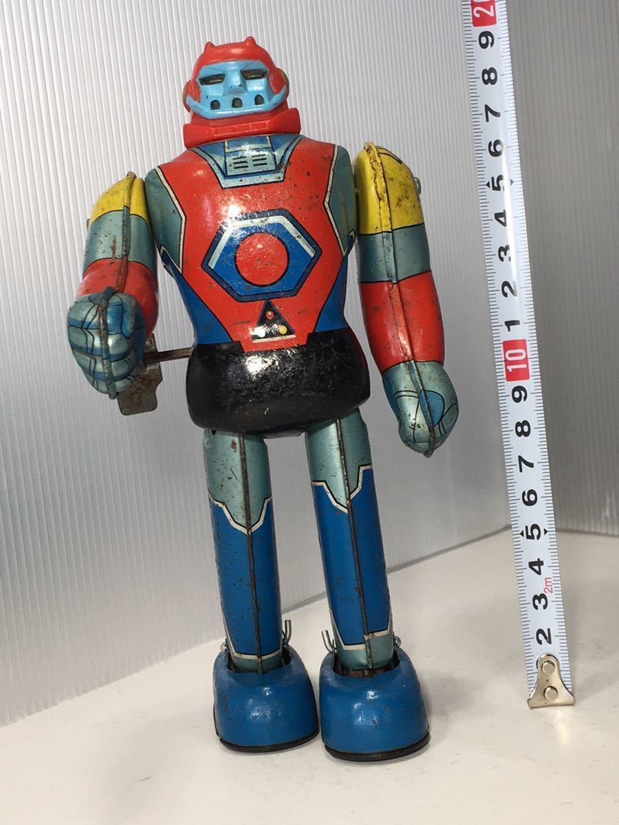古い ブリキ ロボット ブルマァク 検索) UFO戦士ダイアポロン ゼンマイ 