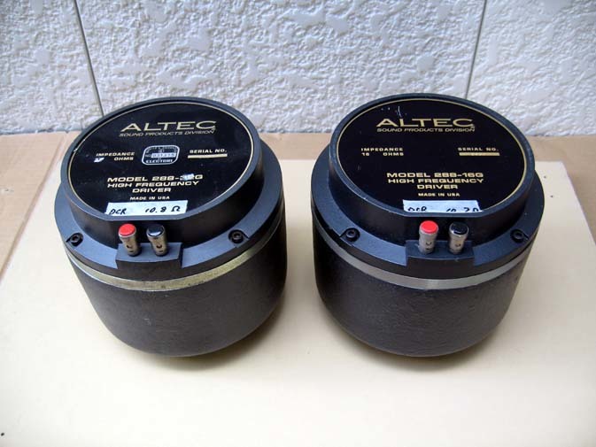 ALTEC アルテック 288-16G ドライバーユニット ペア LANSING