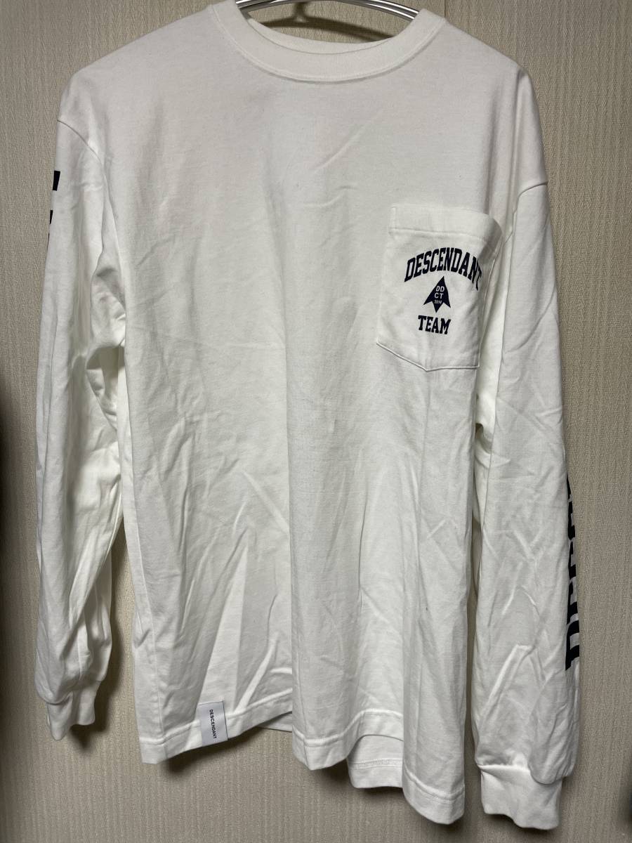 TEAM CREW NECK LS ディセンダント DESCENDANT 