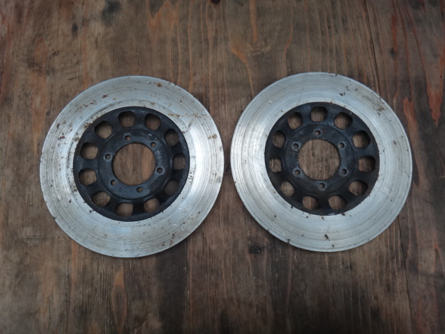 XJ400純正フロントディスクです。 XJ400純正フロントディスクです。