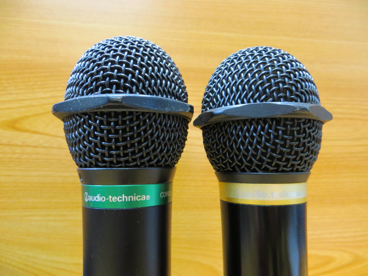 S00.22** audio-technica *カラオケワイヤレスマイクセットAT-CLM7T