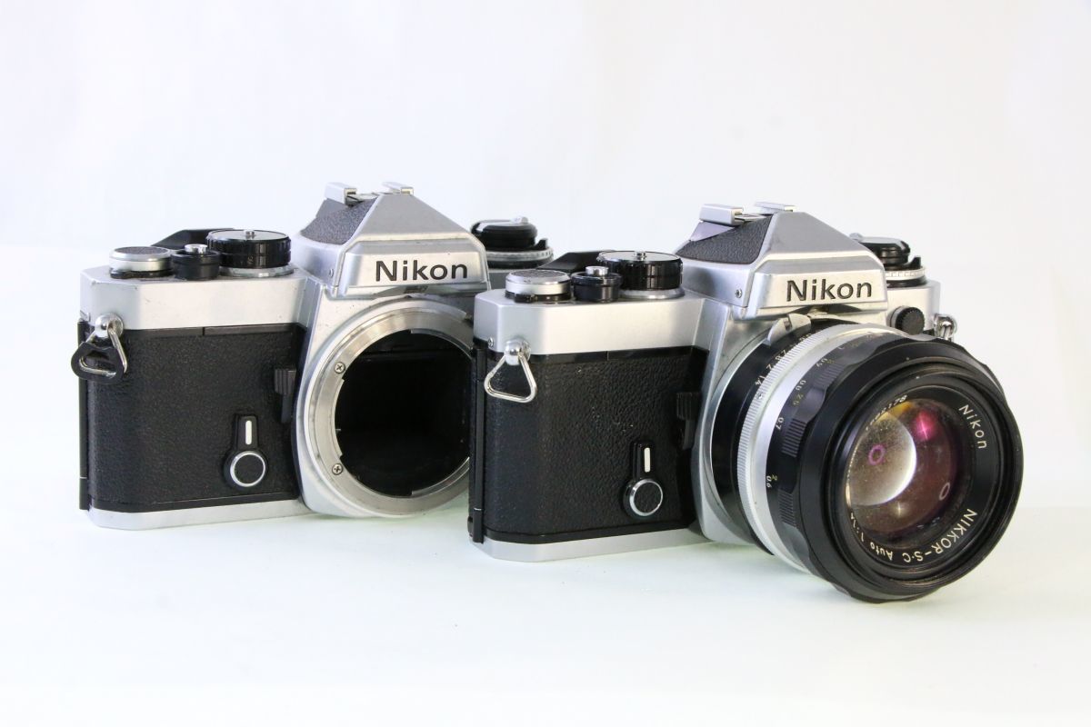 名機Nikon FE ＋NIKKOR 50mm f/1.4セット 【ジャンク】