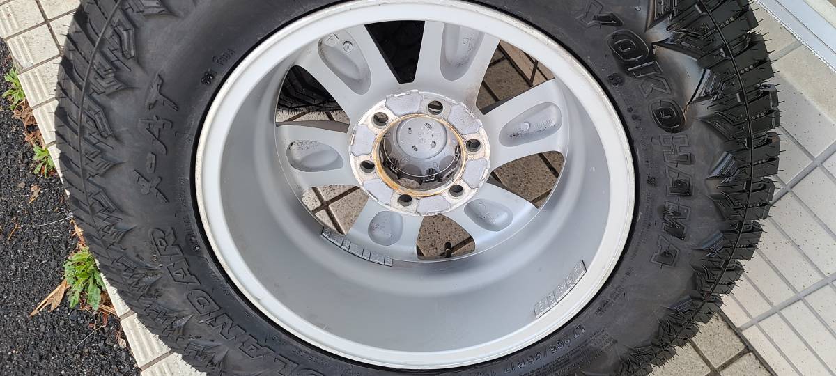 トヨタ 150ランドクルーザープラド等に ヨコハマタイヤ&プラド後期純正 