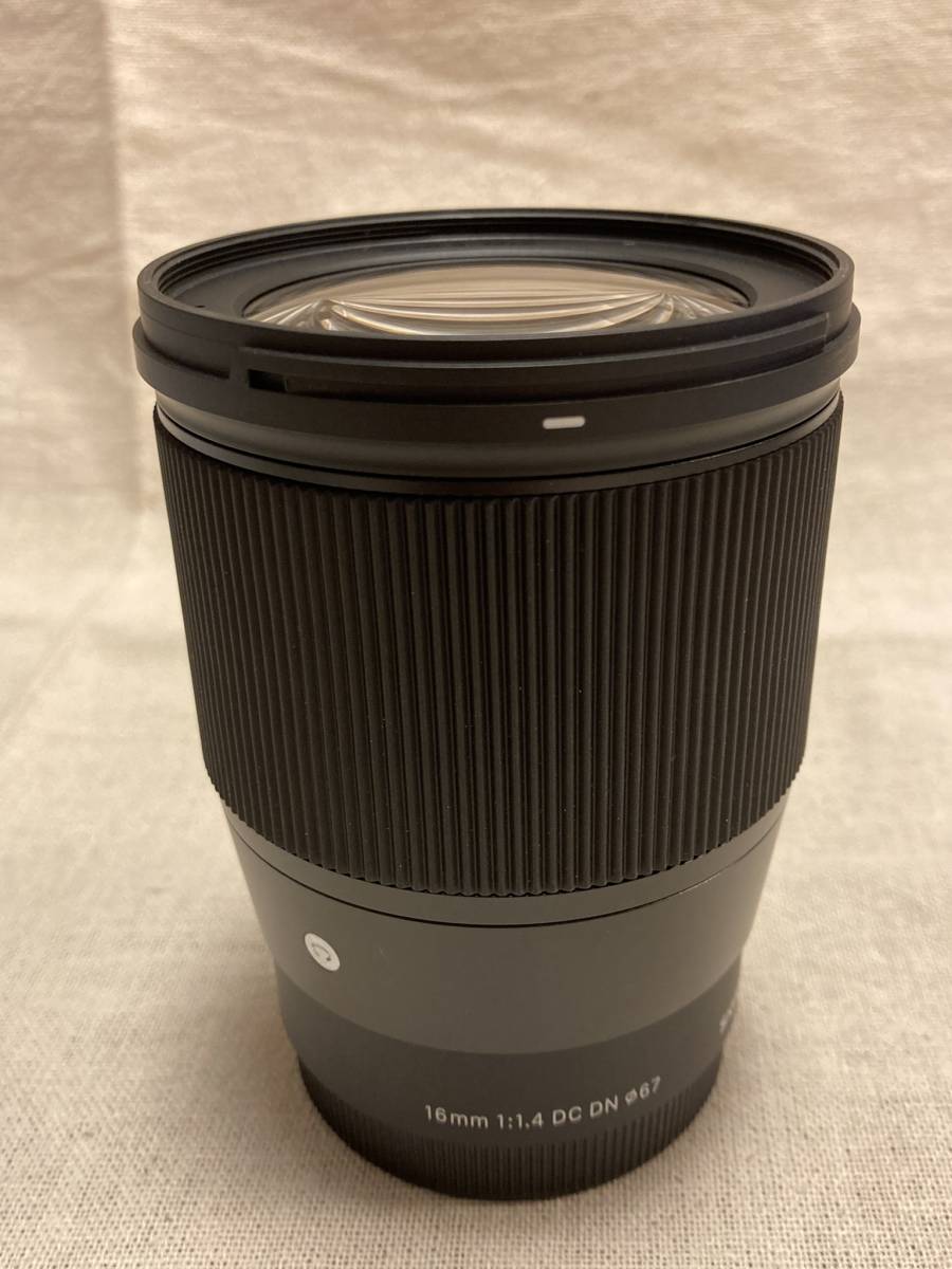 16mm F1.4 DC DN シグマ Contemporary SIGMA f1.4 | マイクロフォー