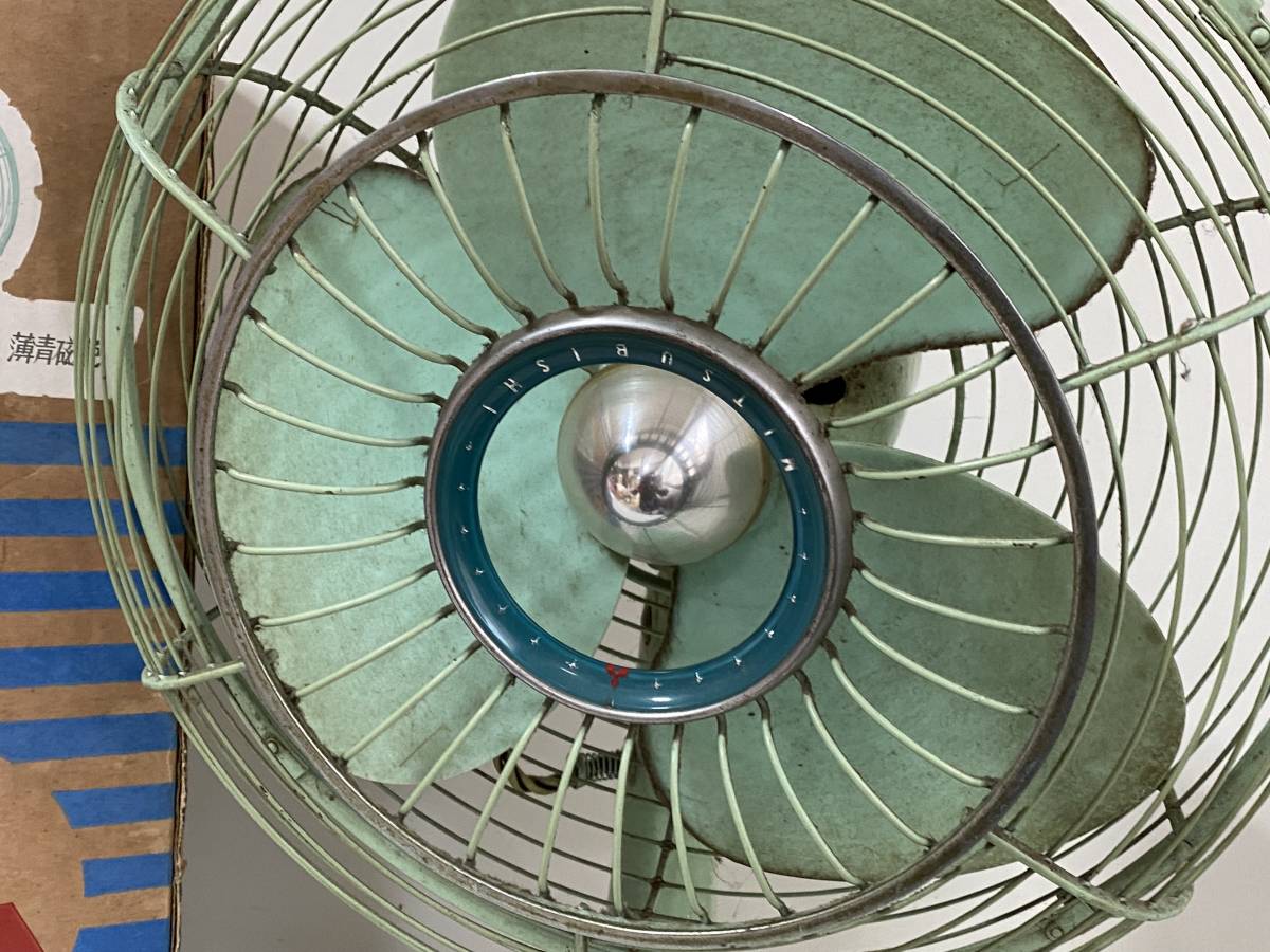 B◇三菱 MITSUBISHI◇扇風機 AC ELECTRIC FAN 388229 三枚羽根 昭和