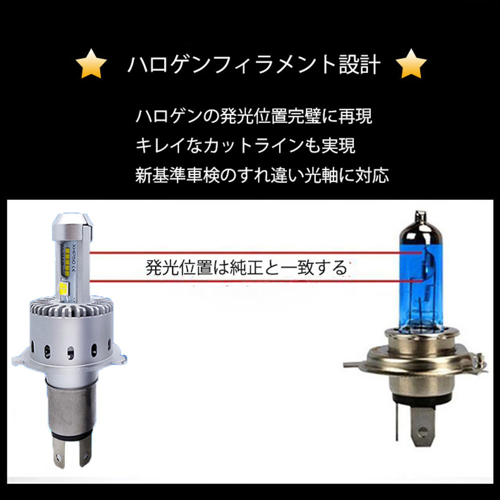 H8 H11 H16 LED HB3 HB4 H7 HIR2 LEDヘッドライト 6500K Hi&frasl;Lo H9 H4 カーメイト ▽ ブレイス
