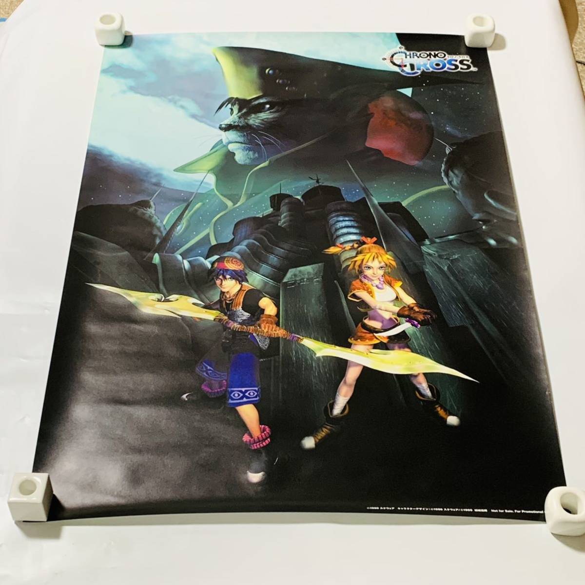 チ*☆様 クロノ・クロス 非売品販促用ポスター チ*☆様 クロノ・クロス