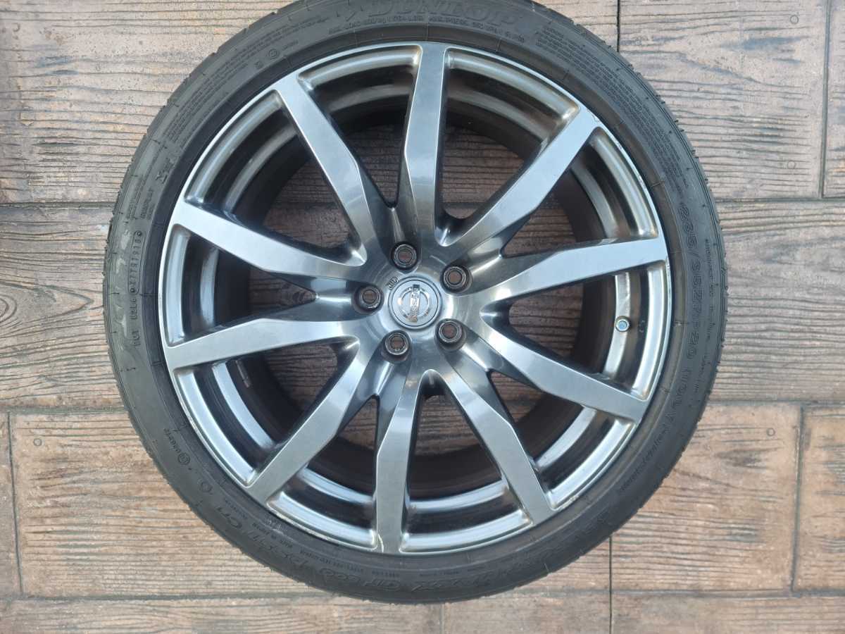 R35 GT-R 中期 純正 ホイール 20インチ 20×10.5J＋25 20×9.5J＋45 RAYS 