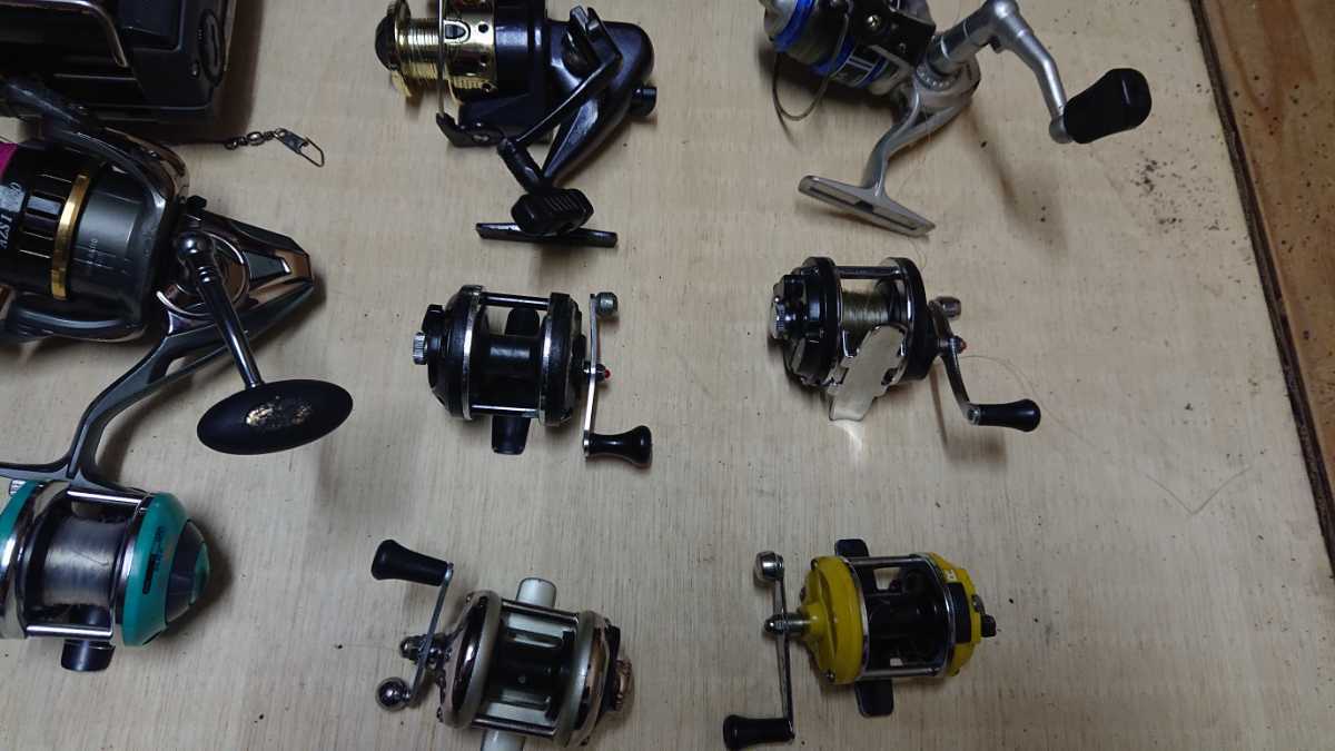 ジャンクスピニングリール 24点セットダイワ他中古品 ジャンク 【公式