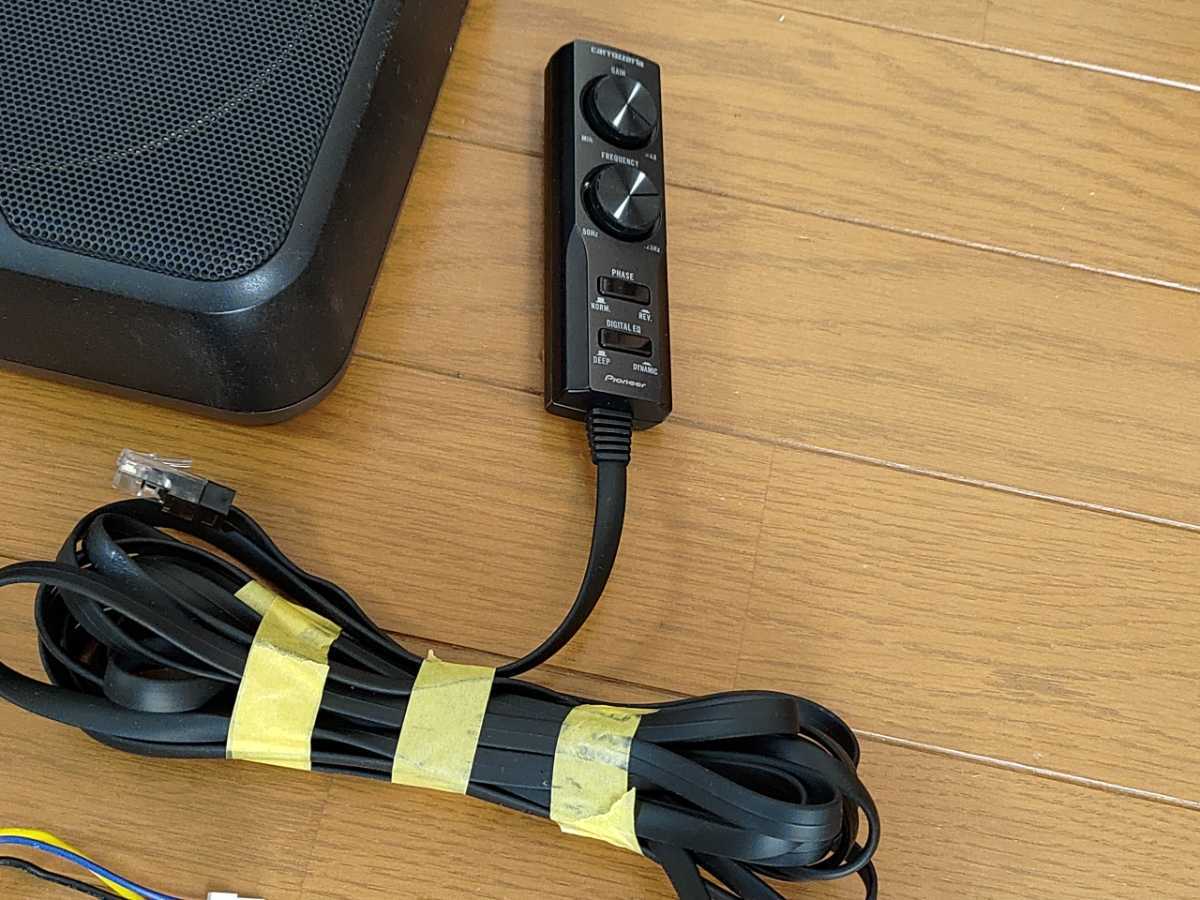 carrozzeria TS-WX130DA パワードサブウーファー 動作確認OK おまけRCA