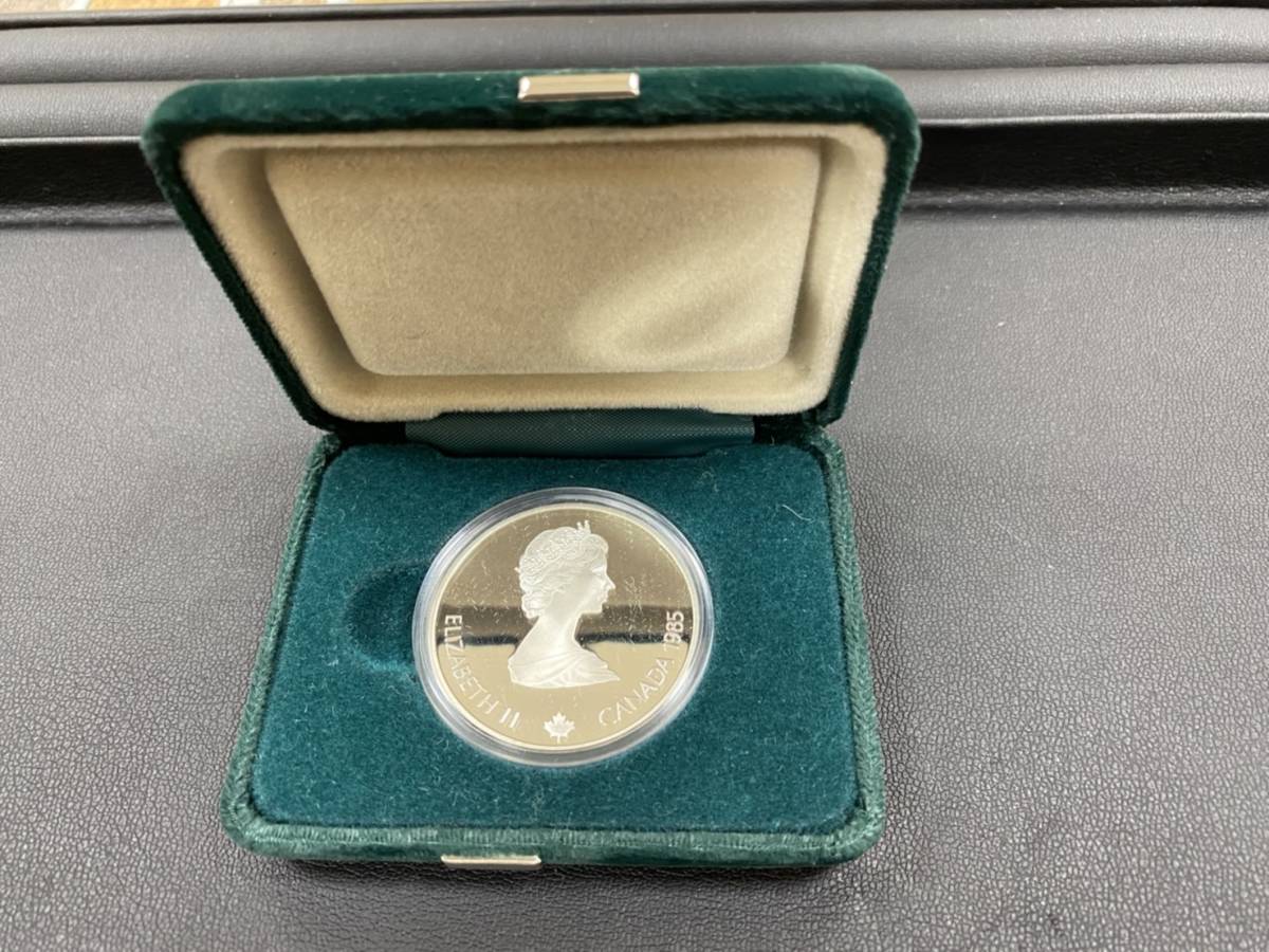 カルガリー オリンピック 20DOLLARS 20ドル CALGARY 1988 ELIZABETH Ⅱ CANADA 1985 エリザベス コイン  記念メダル 記念硬貨 5463の入札履歴 - 入札者の順位