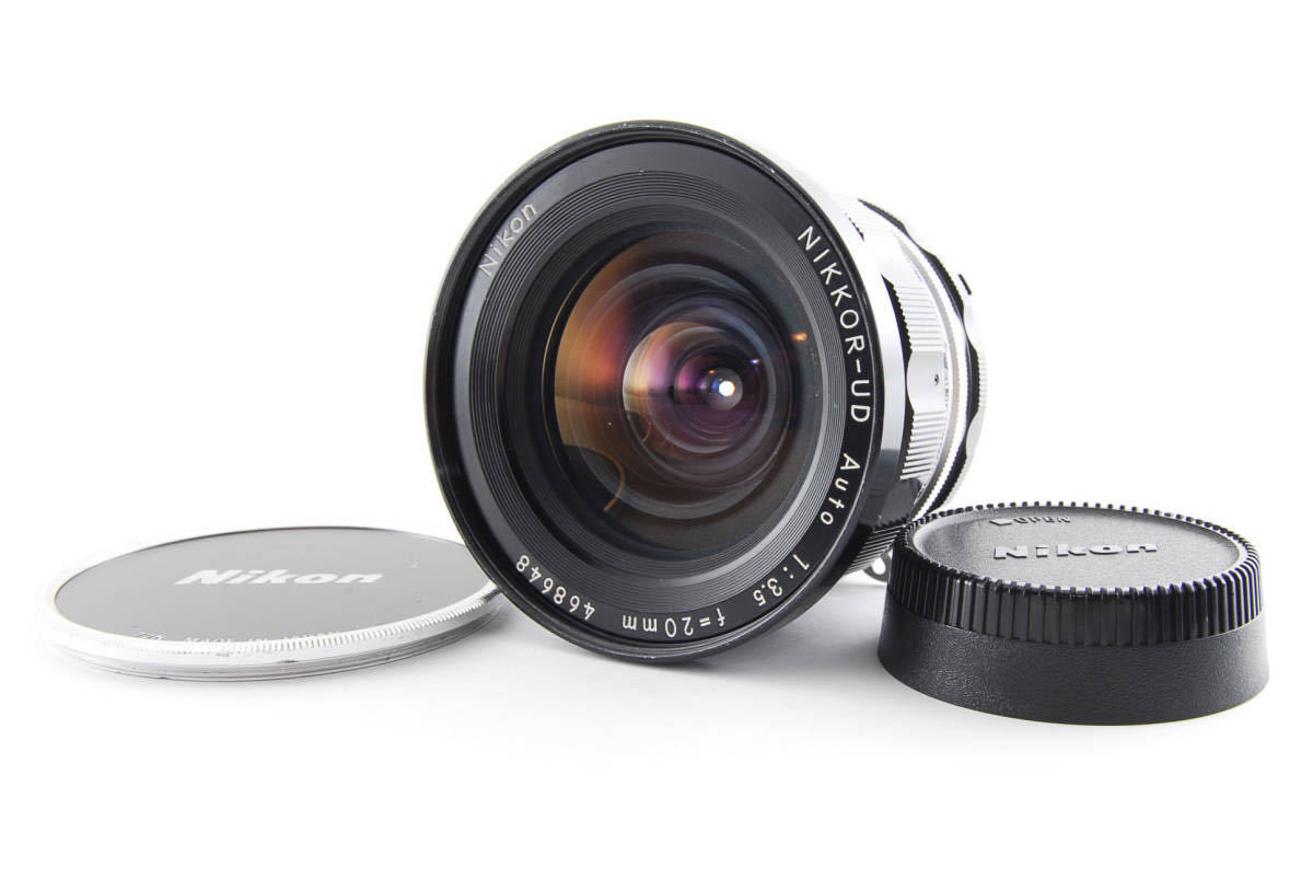 NIKKOR-UD Auto 1:3.5 20mm カメラレンズ 希少・銘玉】Nikon NIKKOR-UD