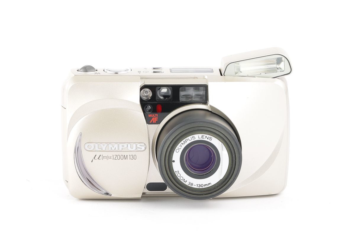 KK〉OLYMPUS μ [mju:] ZOOM 130 オリンパス ミュー【フィルムカメラ