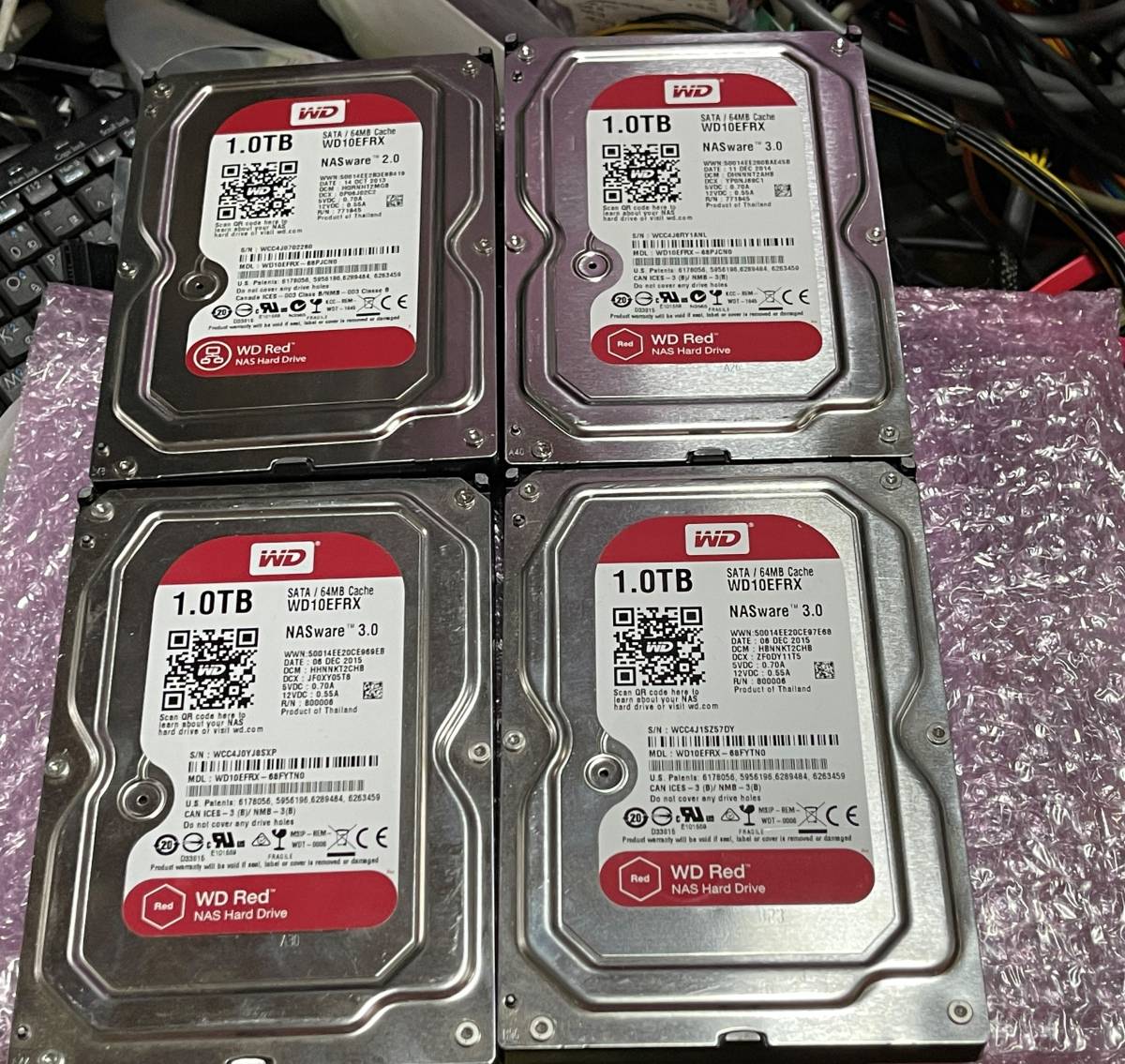 Red WD Digital Western HDD 1TB WD10EFRX NAS | - Hard 4TB Plus 