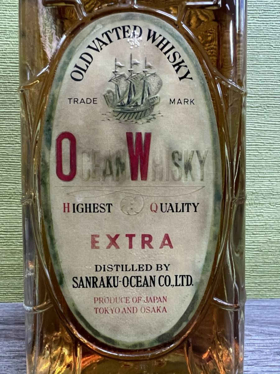 ST-6750☆【未開栓】OCEAN WHISKY オーシャン ウイスキー EXTRA 