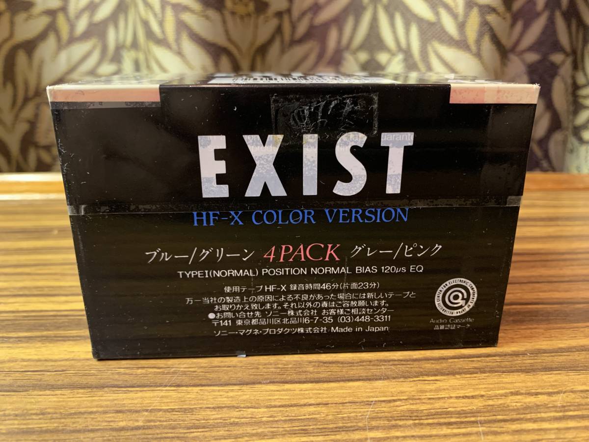 SONY 0 カセットテープ for Tapes まとめ 【未開封】SONY HF-X COLOR VERSION EXIST46 カセットテープ