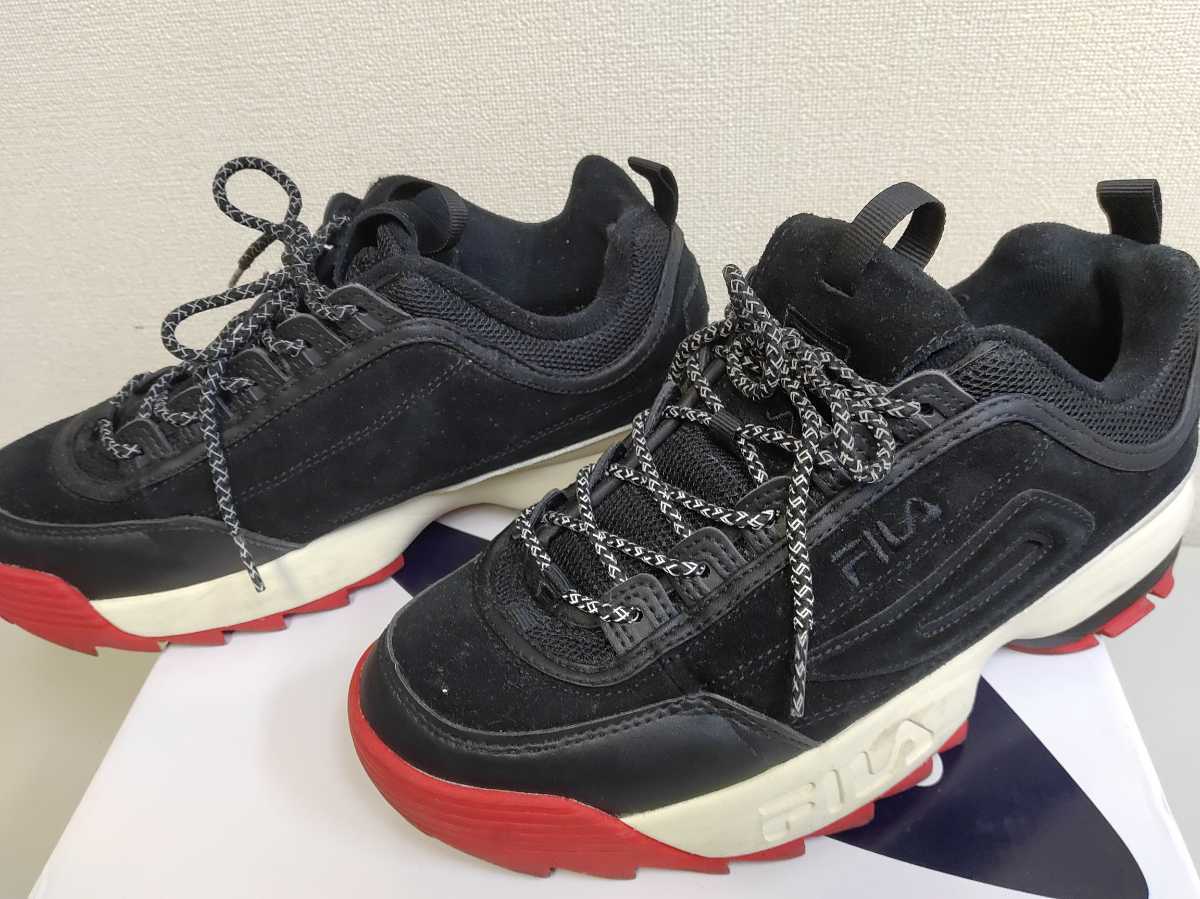 Filaフィラ 24カラッツ Disruptor 24karats スニーカー F0297 ブラック 27 0cm メンズ 男性用 売買されたオークション情報 Yahooの商品情報をアーカイブ公開 オークファン Aucfan Com