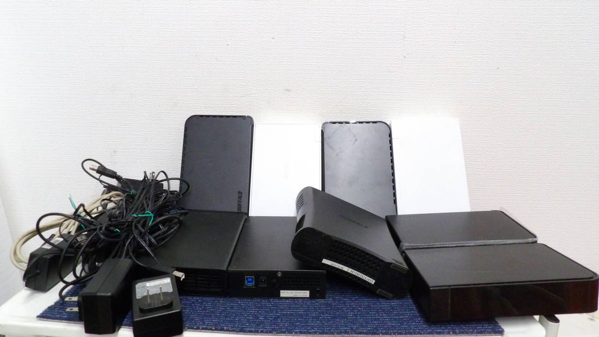 くろねこ様分③ ☆【まとめ売り】ジャンク品 BUFFALO バッファロー Hard Disk Drive