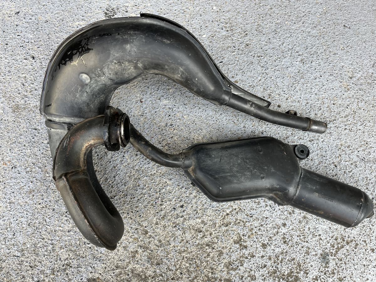 サイレンサー CRM250AR 純正 チャンバー フルキット 美品 マフラー
