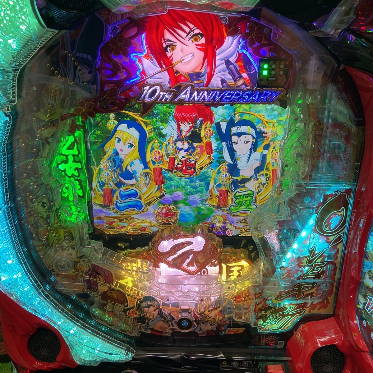 オートプレイ⁄玉打ち併用CR戦国乙女5 ～10th Anniversary データ