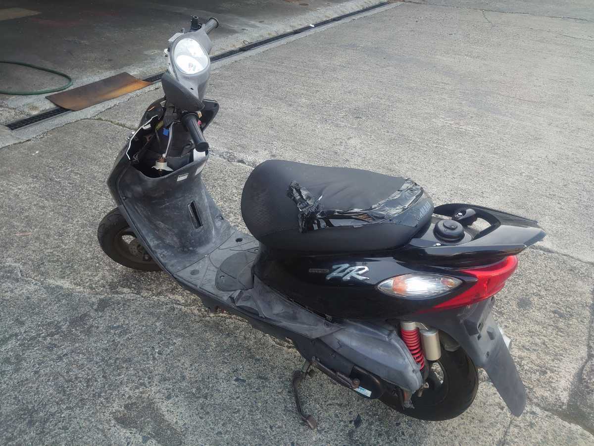 JOG ZR エボリューション 部品取り車（ヤマハ ジョグZR エンジン実働 