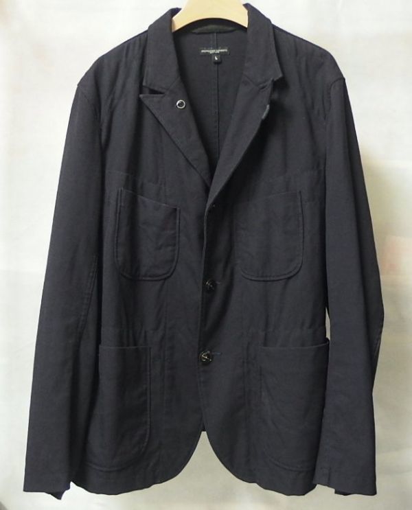  Engineered Garments エンジニアードガーメンツ Bedford Jacket Uniform Serge ベッドフォード ジャケット L 紺(ジャケット、上着)｜売買されたオークション情報、yahooの商品情報をアーカイブ公開 - オーク ジャケット、上着