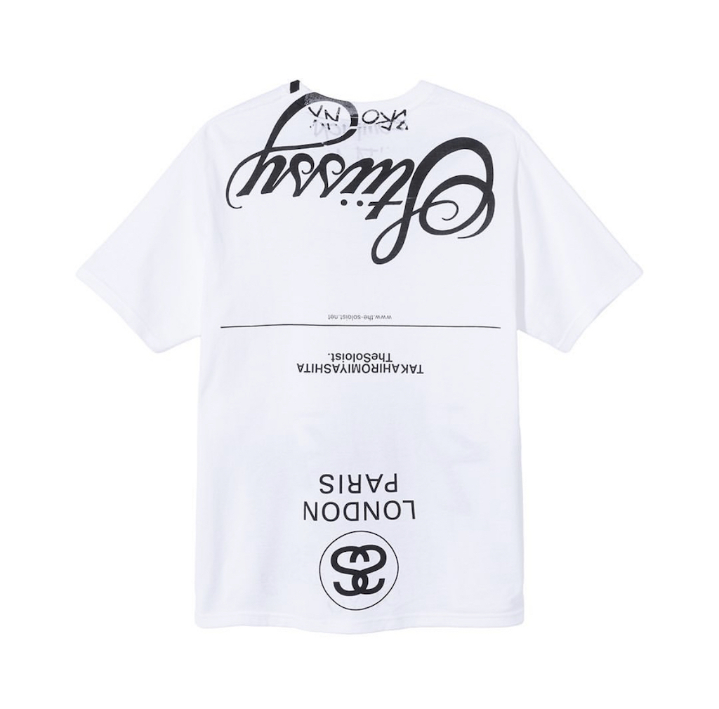 新品未使用 STUSSY 40周年記念 WORLD TOUR TAKAHIRO MIYASHITA TEE 
