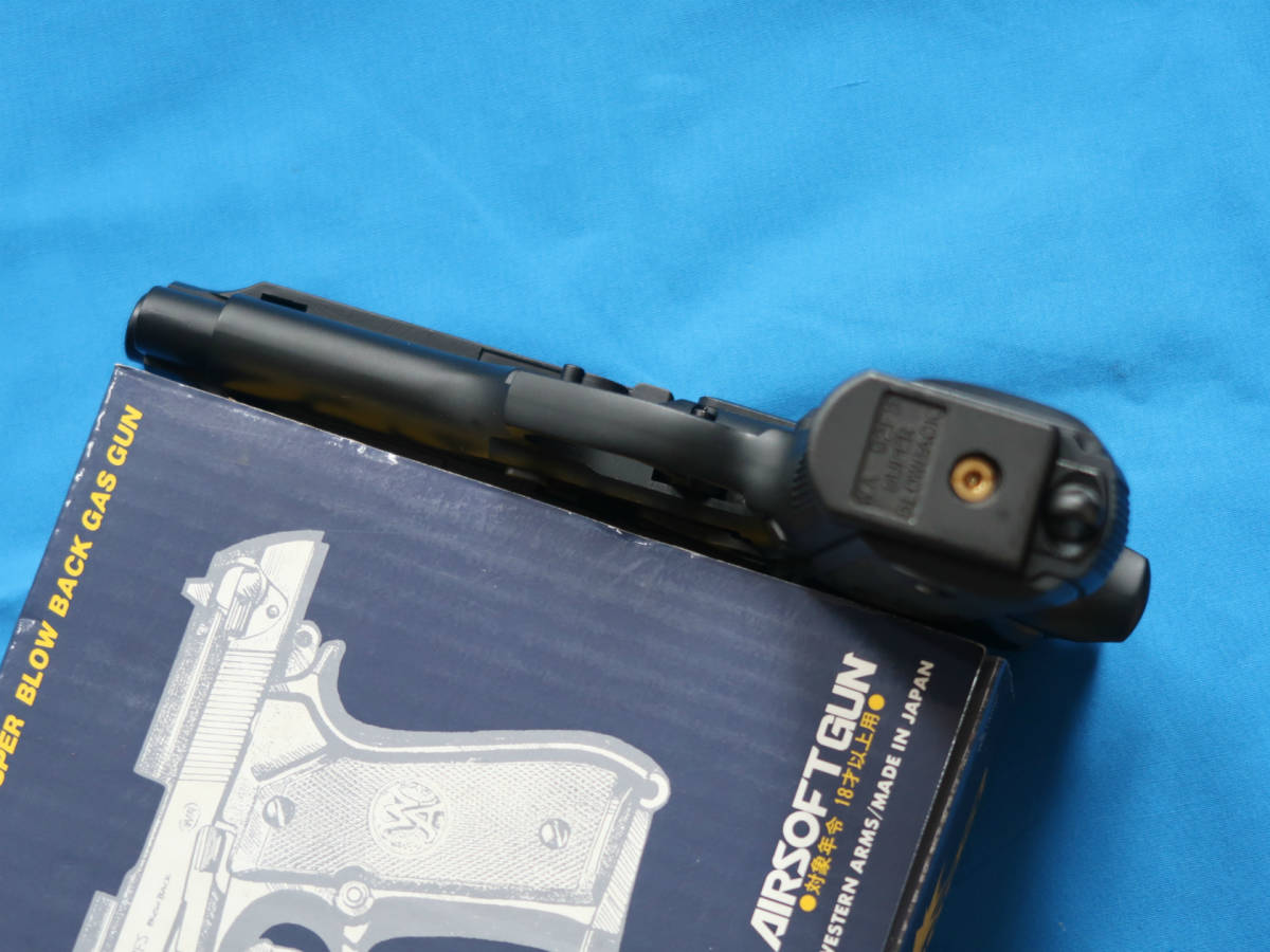 動作品!! 絶版レア WA ウエスタンアームズ製 ベレッタ M92FS 初期MAGNA 