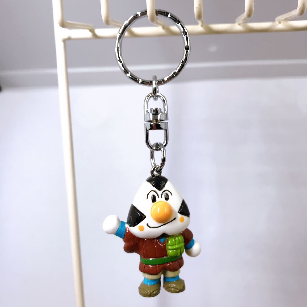 おむすびまん【アンパンマン】キーホルダー やなせたかし SEGA 当時品 