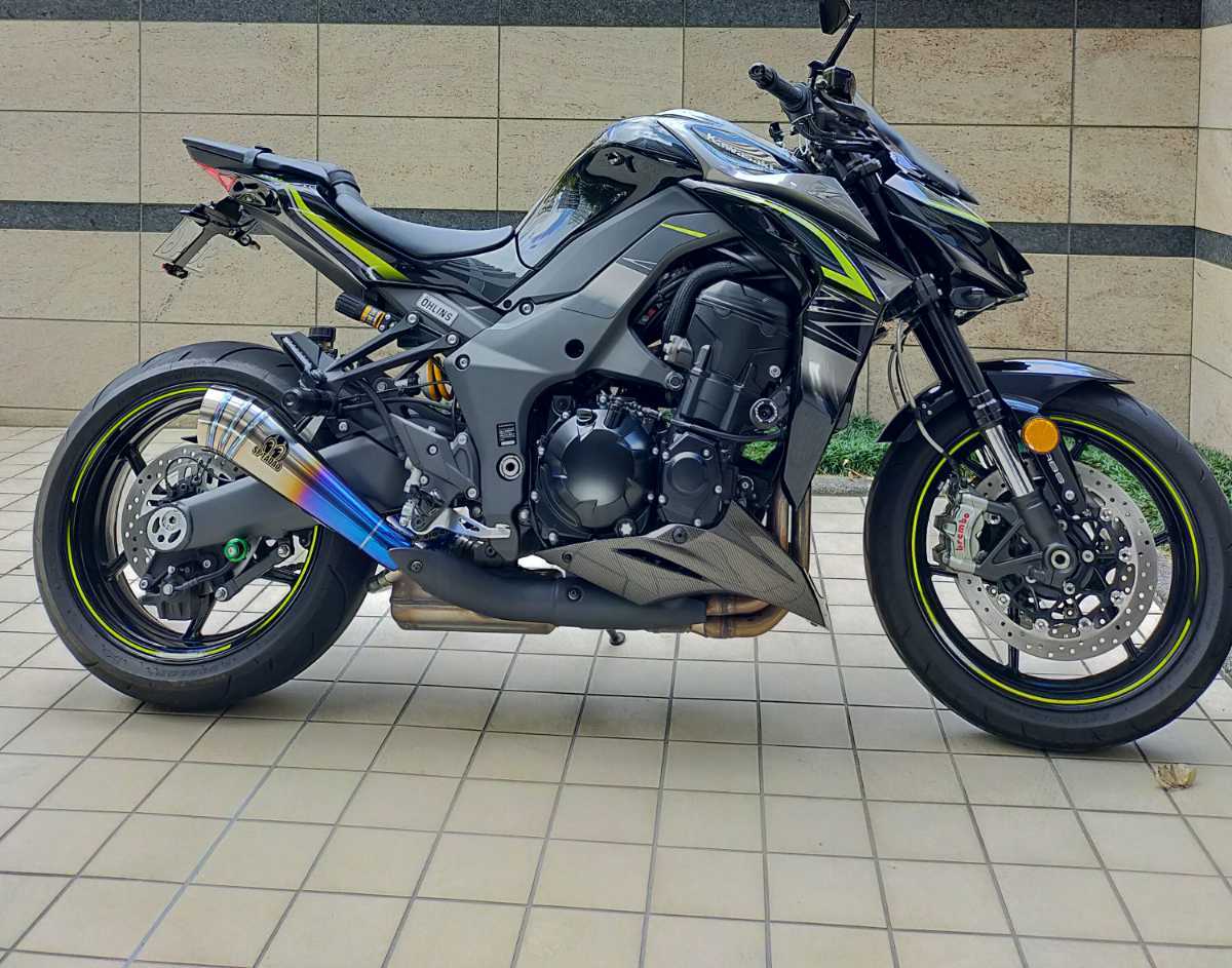 sp忠男 Kawasaki /Ninja1000,Z1000 POWERBOX TitanBlue チタンブルー