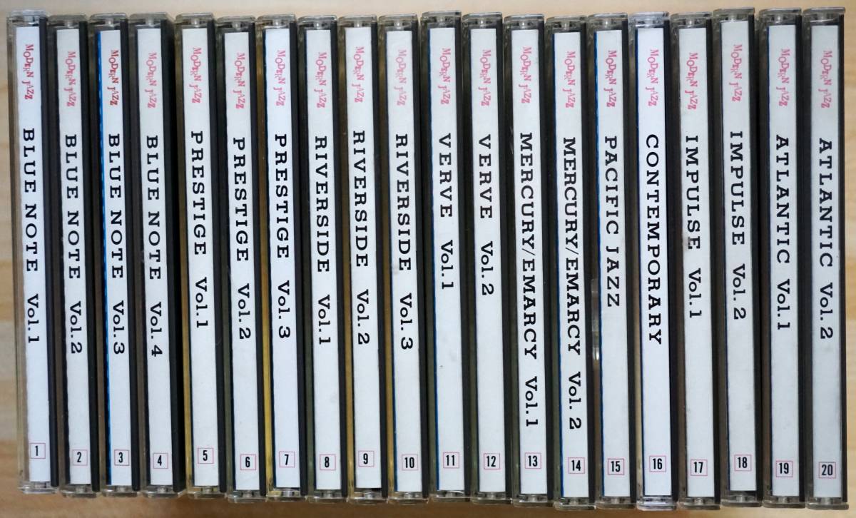 モダンジャズ　コンプリート コレクション　国内製　CD20セット