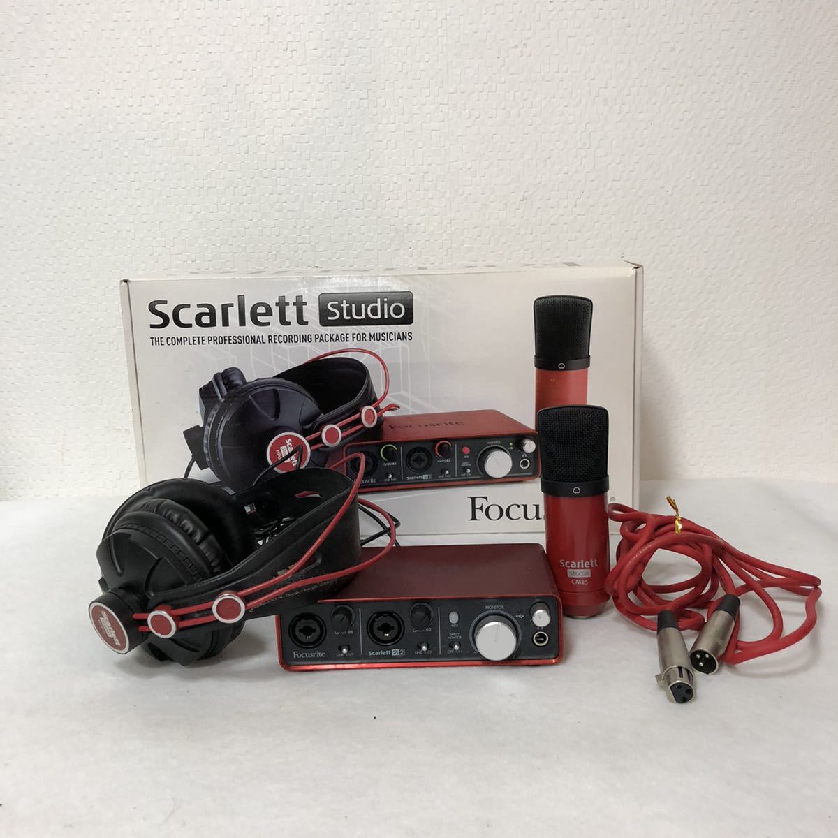 Focusrite Scarlett Solo Studio 禍々しい 動作・通電未確認 