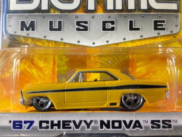Jada toys ジャダ 1/64 DUB CITY BIGTIME MUSCLE 67 CHEVY NOVA SS 