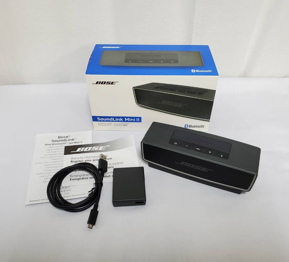 Mini II Bose SoundLink Bluetooth Speaker com: speaker - BOSE mini